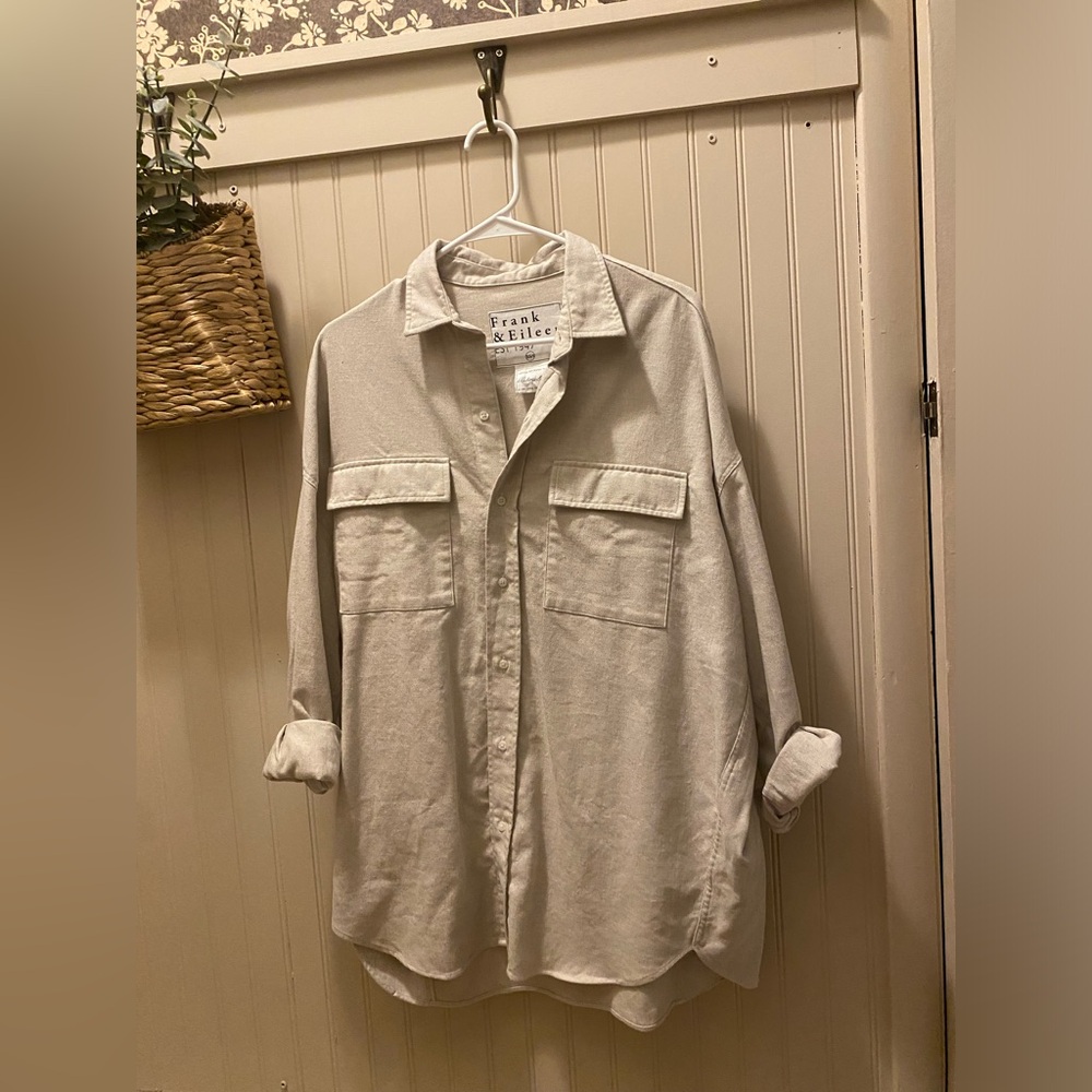 Frank and Eileen Button Down Top